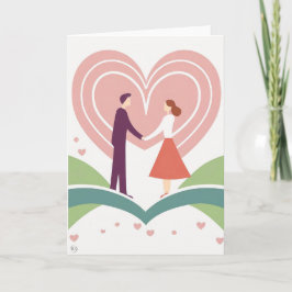 バレンタインデー アート カード