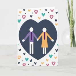 バレンタインデー アート カード