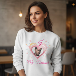 バレンタインデー オリジナル写真Tシャツ ハバンズデー 夫婦の絆を祝う スウェットシャツ