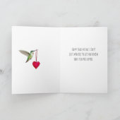 バレンタインデー カスタム カード (内部)