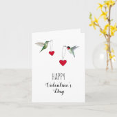 バレンタインデー カスタム カード (黄色い花)