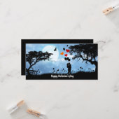 バレンタインデー カップル フラットカード カード (正面/裏面インサイチュ)