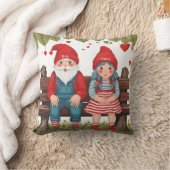 バレンタインデー カップル 枕 (ブランケット)