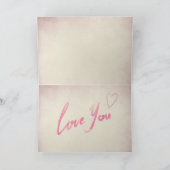 バレンタインデー カード (内部)