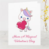 バレンタインデー カード (黄色い花)