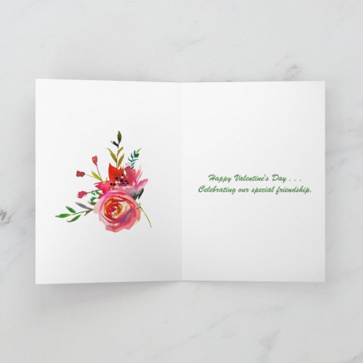 バレンタインデー カード (内部)