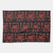 バレンタインデー キッチンタオル (横)