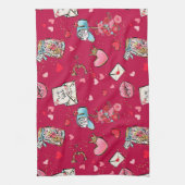 バレンタインデー キッチンタオル (縦)