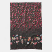 バレンタインデー キッチンタオル (縦)