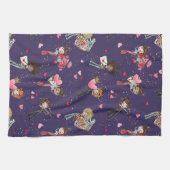 バレンタインデー キッチンタオル (横)