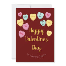 バレンタインデー |キャンディハートLGBTおもしろい写真