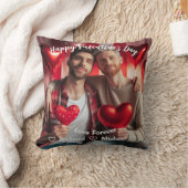 バレンタインデー |キャンディハートLGBTカスタムの写真 クッション (ブランケット)