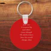 バレンタインデー キーホルダー (正面)