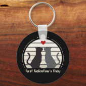 バレンタインデー  キーホルダー (正面)