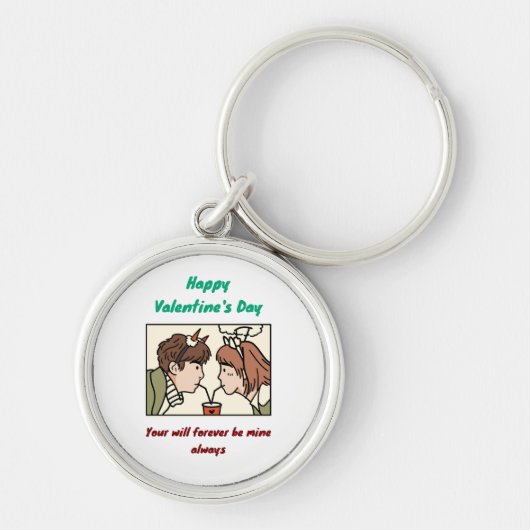 バレンタインデー キーホルダー (正面)