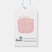 バレンタインデー ギフトタグ (正面)