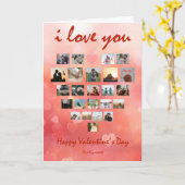 バレンタインデー ギフト カード (黄色い花)