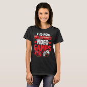 バレンタインデー ギャーマーボーイ メンズ V IS FOR VIDEO GAMES Tシャツ (正面フル)
