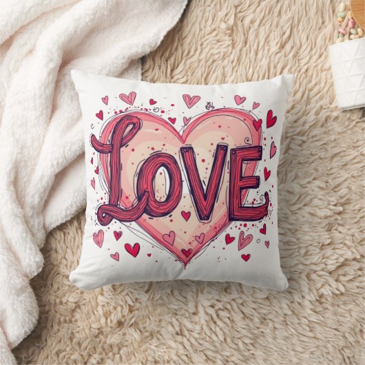 バレンタインデー クッション (ブランケット)