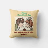 バレンタインデー クッション (正面)