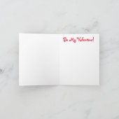 バレンタインデー – グリーティングカード シーズンカード (内部)