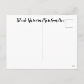 バレンタインデー ケシャ ポストカード (裏面)