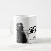 バレンタインデー コーヒーマグカップ (正面左)