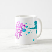 バレンタインデー コーヒーマグカップ (正面右)