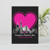 バレンタインデー（サンフランシスコ市） 招待状 (スタンド正面)