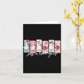 バレンタインデー　シリ―ゴース・ラブ・シーズン　ちょうど愛 カード (黄色い花)