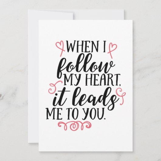 バレンタインデー シーズンカード (正面)