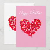 バレンタインデー シーズンカード (正面/裏面)