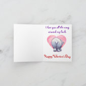 バレンタインデー シーズンカード (内部)