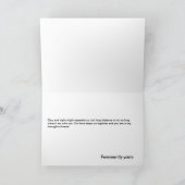 バレンタインデー シーズンカード (内部)