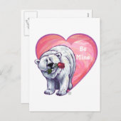 バレンタインデー シーズンポストカード (正面/裏面)