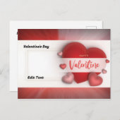 バレンタインデー シーズンポストカード (正面/裏面)