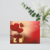 バレンタインデー シーズンポストカード (スタンド正面)