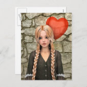 バレンタインデー シーズンポストカード (正面/裏面)