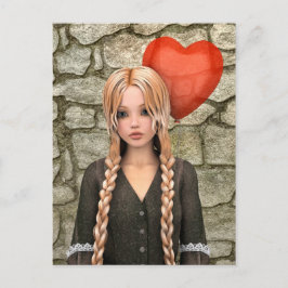 バレンタインデー シーズンポストカード