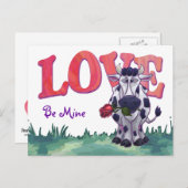 バレンタインデー シーズンポストカード (正面/裏面)