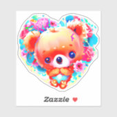 バレンタインデー シール (シート)