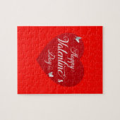 バレンタインデー ジグソーパズル (横)