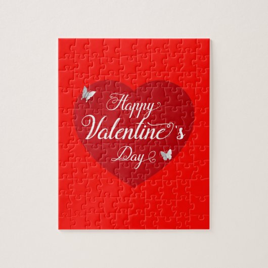 バレンタインデー ジグソーパズル (縦)