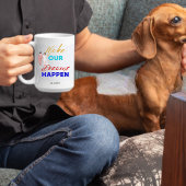 バレンタインデー ジャンボコーヒーマグカップ