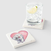 バレンタインデー ストーンコースター (横)