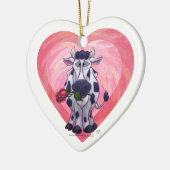 バレンタインデー セラミックオーナメント (左)