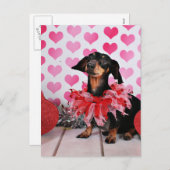 バレンタインデー – ソフィア – ダシュント シーズンポストカード (正面/裏面)