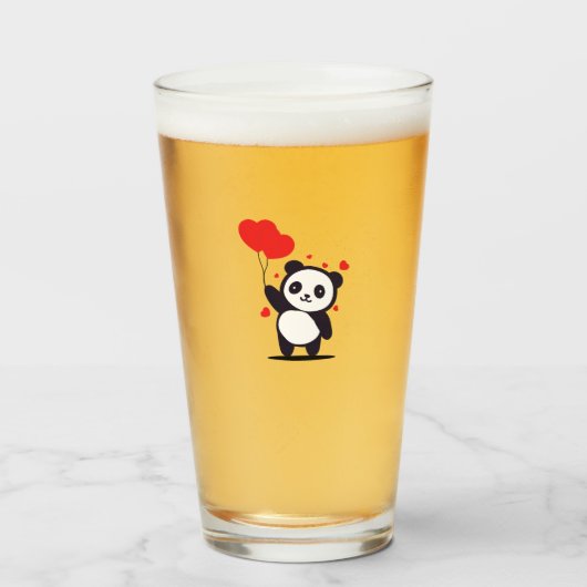 バレンタインデー タンブラーグラス (ドリンク正面)