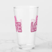 バレンタインデー タンブラーグラス (左)