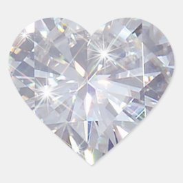 バレンタインデー – ダイヤモンド ハートシール